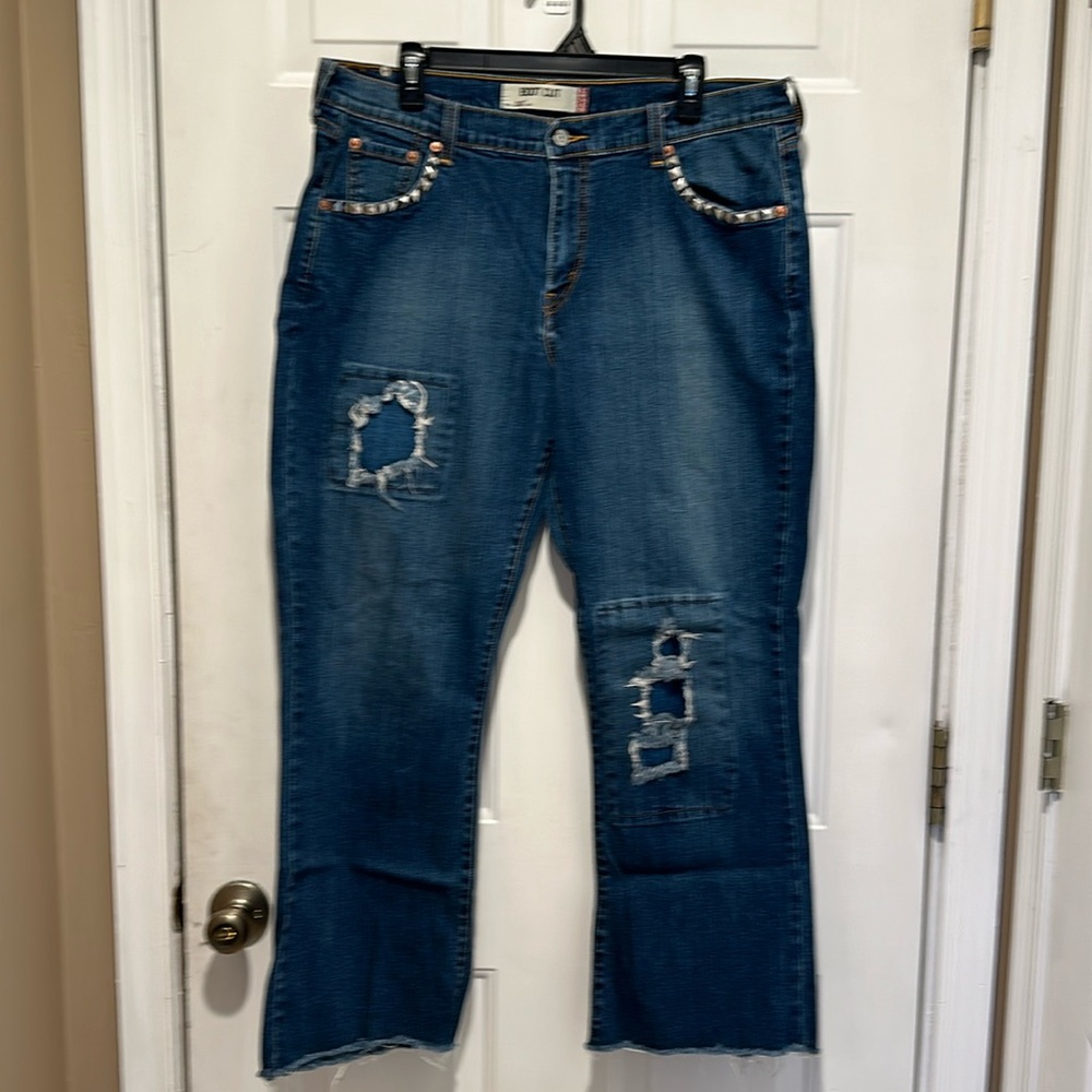 Levi's 515 Bootcut Studded Jeans
